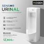 โถปัสสาวะชายเซ็นเซอร์ แบบตั้งพื้น MOGEN รุ่น MUS10 สีขาว_6
